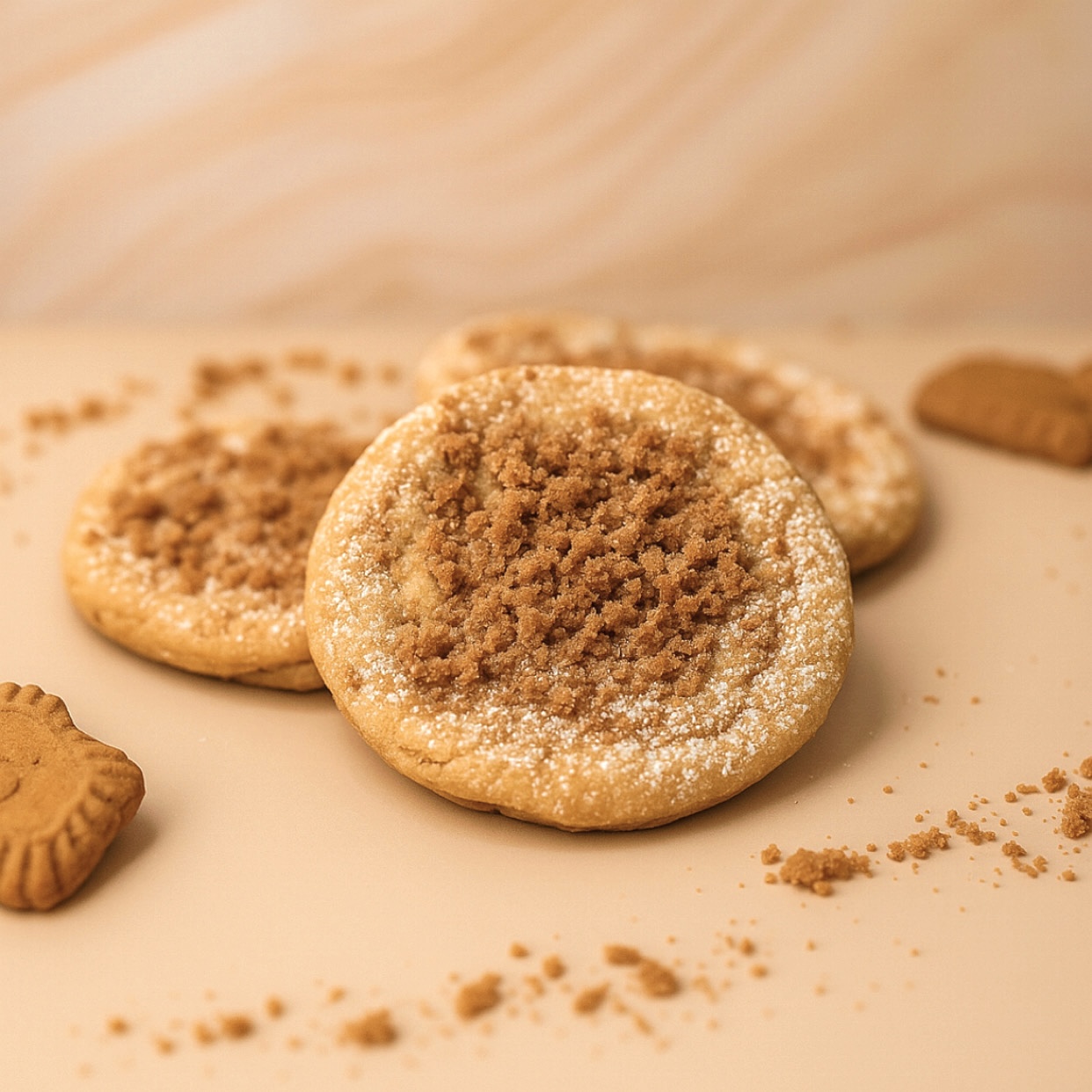 Cookie Butter Crumb cookie